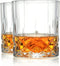 Old Fashioned Whiskey Glasses - Rocks Glasses in Gift Box, Bourbon glass set, Old Fashioned Glass and Scotch Glasses for Men, Whiskey Glass for Cognac, Whisky, Liquor and Cocktail.. (Rhomb - 2 pcs)