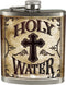 Spoontiques Holy Water Hip Flask Silver , 7 ounces