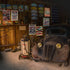 HK Studio Vintage Car Posters - Easy Peel and Stick Indie Posters for Room Aesthetic 90s - Retro Car Poster for Wall Collage Kit 7.8"x11.8" Pack 12