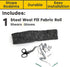 Xcluder Rodent Control Fill Fabric; Large DIY Kit; Steel Wool Blend; Protect Commercial & Residential Properties from Rats and Mice (162758A)