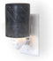 Happy Wax Outlet Wax Melt Warmer for Wax Melts, Tarts & Cubes - Ceramic Wax Melter with Patent Pending No Mess Silicone Top (Outlet Warmer, Dark Stone)