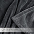 RYB HOME Soft Blanket Twin Size Grey Flannel Lightweight Thermal Fuzzy Bed Blanket for Couch Bed Sofa Travel Camping, W60 x L80
