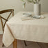 Benson Mills Orelle SPILLPROOF Jacquard Tablecloth, 60 in x 120 in, Cream
