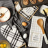 DII Home Sweet Farmhouse Collection Kitchen, Oven Mitt/Pot Holder/Dishtowel Set, Black, 4 Piece