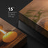wall26 Canvas Print Wall Art Massage Stones with Atmospheric Candles Floral Nature Photography Realism Zen Scenic Relax/Calm Multicolor for Living Room, Bedroom, Office - 24"x36"