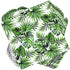 Tropical Palm Leaf Party Supplies Set 24 9" Paper Plates 24 7" Plate 24 9 Oz Cups 50 Lunch Napkin for Hawaiian Luau Green Leaves Jungle Safari Bridal Baby Shower Floral Greenery Summer Birthday Decor