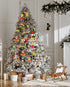 Christmas Tree Ornaments, 24Pcs Felt Hanging Charms Christmas Tree Ornament Xmas Holiday Decorations