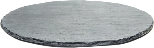 Fox Run 3808 Slate Cheese Board, Round Gray, 12 x 12 x 0.25 inches