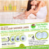Clean Healthy Living Premium PEVA Clear Shower Curtain Liner with Magnets & Suction Cups - 70 X 71 in. Long