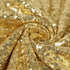 BalsaCircle 60x102-Inch Gold Rectangle Tablecloth for Wedding Party Cake Dessert Events Table Linens