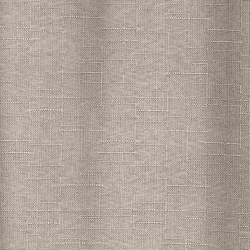 Amazon Basics 100% Blackout Textured Linen Window Panel with Grommets and Thermal Insulated, Noise Reducing Blackout Liner - 52" x 95", Grey