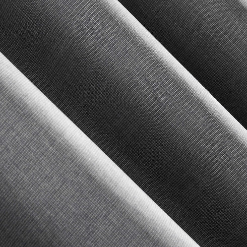 Sun Zero Columbia Thermal Insulated 100% Blackout Grommet Curtain Single Panel, 50" x 95", Gray