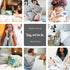 Bare Home Queen Fitted Sheet - Extra Deep Pocket Fitted Sheet - Premium 1800 Microfiber - Ultra-Soft Wrinkle Free - Queen Deep Pocket Fitted Bottom Sheets (Queen - 22" Pocket, Light Grey)
