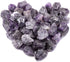 Top Plaza Bulk Amethyst Healing Crystals Rough Stones - Large 1" Natural Raw Stones Crystal for Reiki Healing, Wicca, Witchcraft, Tumbling, Cabbing, Fountain Rocks, Decoration, Polishing 0.5lb