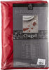 Benson Mills Solid Chagall Spillproof Fabric Tablecloth (60" x 140" Rectangular, Scarlet)