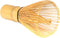 BambooMN Japanese Matcha Whisk Chasen - Traditional Handcurled 100 Tate Matcha Utensil - Natural Golden Brown - 2 Pieces