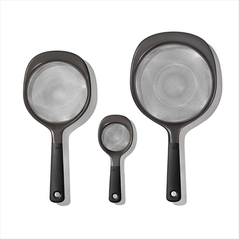OXO Good Grips 3-Piece Strainer Set