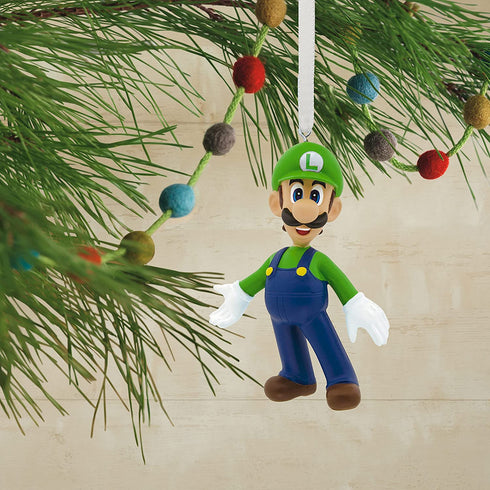 Hallmark Nintendo Super Mario Luigi Christmas Ornament