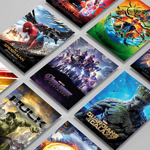 Movie Wall Collage Kit Pictures Movie Aesthetic Photo Collection Collage Wall Art Poster Decor for Boys Girls