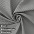 Barossa Design Extra Long Shower Curtain 84" Height - Honeycomb Waffle Weave & Cotton Blend, Hotel Luxury & Spa, Heavy Weight Fabric, Washable - Lake Wanaka Gray, 72x84