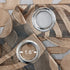 Top Finel Floral Sheer Curtains 72 Inches Long for Living Room Bedroom Grommet Voile Window Curtains, 2 Panels, Brown