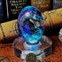 MAUNDEN Purple Dragon Egg Statue Decoration Ornament Christmas Halloween Easter Egg Gift