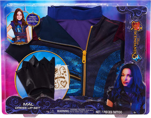 Disney Descendants 3 Mal Dress Up Set - Branded Mailer