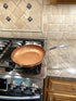 Euro-Home Gorgeous 11" Ceramic Copper Coated Fry Pan, Multicolor