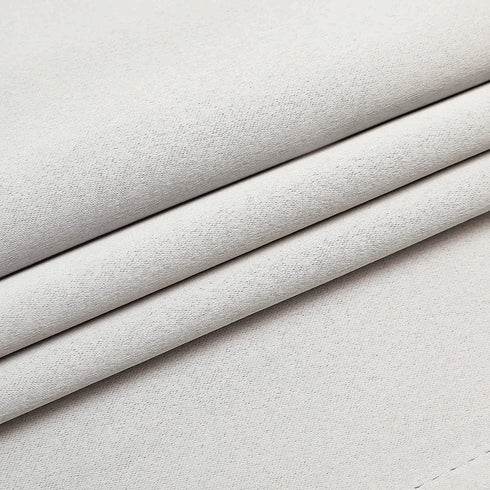 Farmhouse Home Decor Room Darkening Cream Beige Small Grommet Curtain Tiers for Kitchen Laundry Room Door 30 Inches Long Short Blackout Curtains Wide 34 by 30L Length Set 2 Panels
