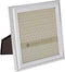 Lawrence Frames Metal Picture Frame Silver-Plate with Delicate Beading, 5 by 5-Inch