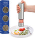 Electric Salt or Pepper Grinder - Battery Operated Ceramic Burr Peppermill Shaker - Automatic Stainless Steel Grinders - Mill With LED Light by Epar©