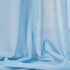 FMFUNCTEX Sky-Blue Sheer Curtains for Living Room 96 inches Long Linen Textured Light Filtering Window Draperies with Rod Pocket Voile Panels for Bedroom 2 Pack, Rod Pocket 52" w