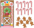 Gingerbread And Candy Cane Christmas Holiday Decorations Door Banner Cutouts