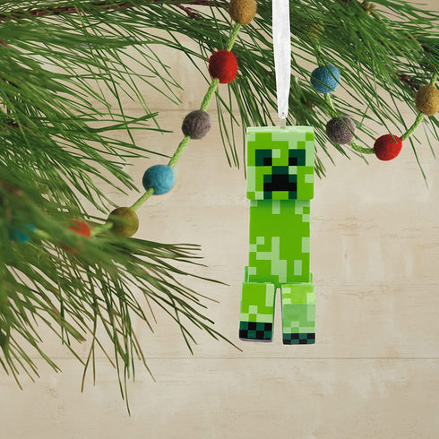 Hallmark Minecraft Creeper Christmas Ornament