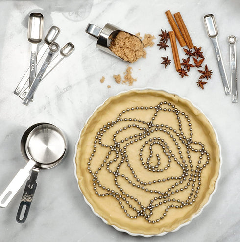 PIE CHAIN BEADED