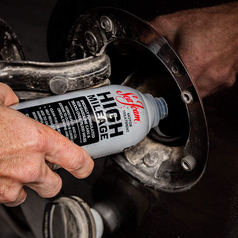 Sea Foam High Mileage Motor Treatment HM16, 16 oz, Pack of 1, Silver