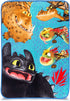Franco Kids Bedding Super Soft Plush Throw, 46" x 60", How to Train Your Dragon,A39088