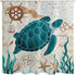 Bathroom Shower Curtain Sea Turtle Ocean Shower Curtains Fabric Waterproof Creature Landscape Beach Themed Bathroom Decor 72 X 72 Inches