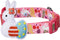 Blueberry Pet Easter Bunny and Egg Adjustable Dog Collar with Detachable Décor, Pink, Large, Neck 18"-26"