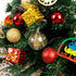 SY CRAFT 20/50CM Mini Christmas Tree Light Tabletop Artificial Christmas Tree, 50 LED String Lights, 34 pcs Christmas Tree Ornaments for Christmas Table Top Desk Decor Home Indoor Decoration