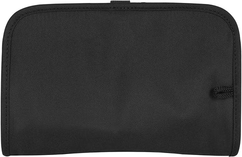 Travelon Wet Dry 1 Quart Bag with Plastic Bottles, Black, One Size