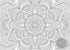 Giant Coloring Poster for Kids and Adults - Great for Care Facilities, Schools, Group and Family Activities (Floral Mandala, 30"x42")