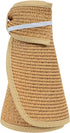 Simplicity Women's UPF 50+ Wide Brim Roll-up Straw Sun Hat Sun Visor