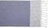 DII Bordered Dobby Woven Table Runner, 15 x 108, French Blue, 1 Piece