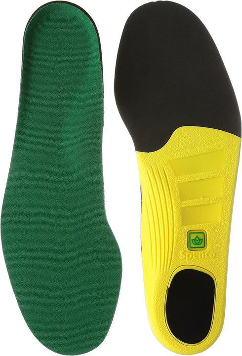 Spenco Polysorb Heavy Duty Maximum All Day Comfort and Support Shoe Insole,Gold Women's 9-10.5/Men's 8-9.5