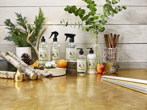 Caldrea Linen and Room Spray Air Freshener, Made with Essential Oils, Plant-Derived and Other Thoughtfully Chosen Ingredients, Gilded Balsam Birch, 16 oz (Packaging May Vary)