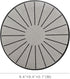Lazy K Induction Cooktop Mat - Silicone Fiberglass Magnetic Cooktop Scratch Protector - for Induction Stove - Non slip Pads to Prevent Pots from Sliding during Cooking (9.4 inches)