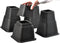 Home-it Adjustable Bed Risers or Furniture Riser bed lifts in Heights of 8, 5 or 3 Inches Heavy Duty Set of 4 bed riser