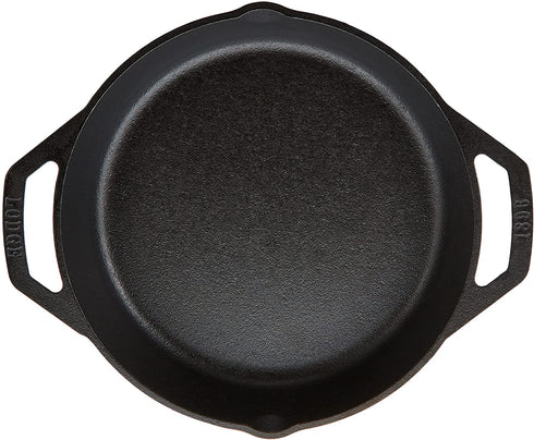 Lodge Skillet, Dual Handle Pan, 10.25"