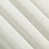 Clean Window Subtle Foliage Recycled Fiber Sheer Curtain Panel, 50" x 84", Cream